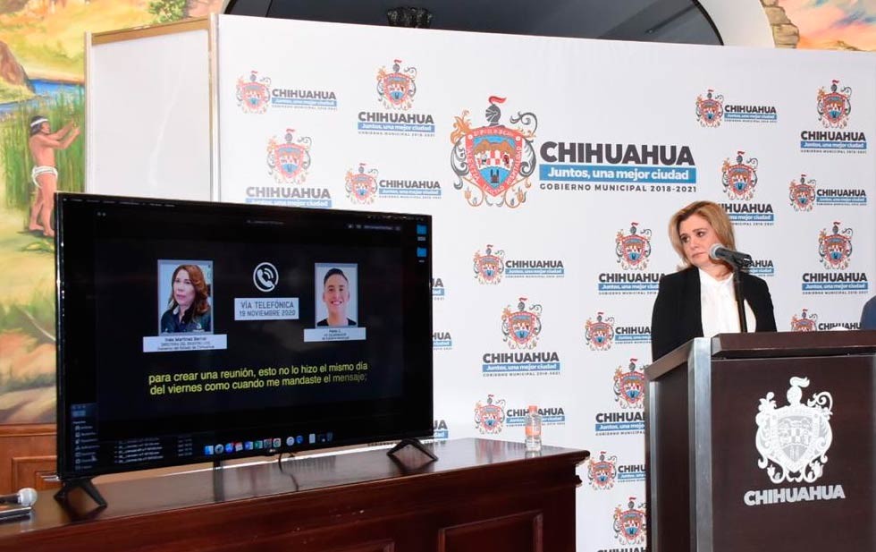Denuncia Maru Campos persecución política de Corral