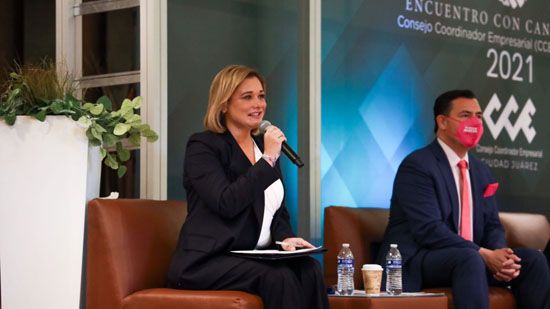 Elección no se trata de prometer, sino de dar resultados: Maru Campos