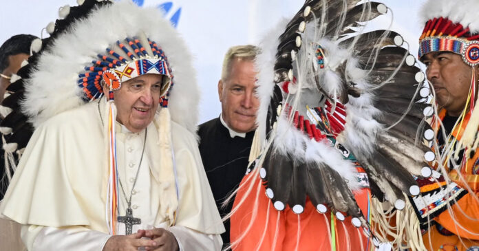 Visita-Papa-Francisco-a-Canadá-por-reconciliación