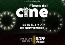 ¡Prepara las palomitas! en septiembre la entrada al cine será a 29 pesos