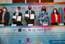 Firma Municipio declaratoria de Gobierno Abierto