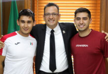 Reconoce Bonilla a deportistas chihuahuenses de alto rendimiento