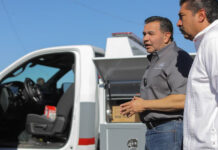 Entrega Cruz Pérez Cuéllar 10 unidades de auxilio vial