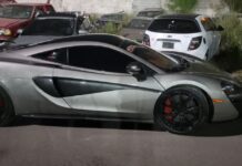 A corralón McLaren por arrancones en Juárez
