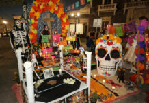 Celebraron juarenses Festival por Día de Muertos en Centro Histórico