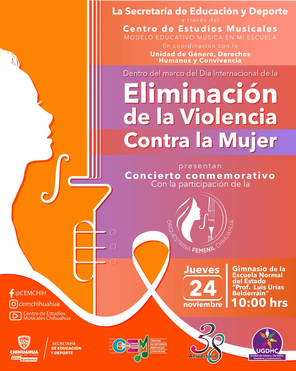 Concierto de Orquestrina Femenil por Día de Eliminación de la Violencia contra la Mujer 1 WhatsApp Image 2022 11 22 at 9.07.19 AM CAFE CIUDADANO