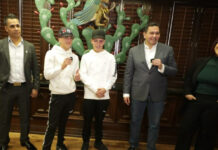 Reconoce Cruz Pérez a jóvenes juarenses campeones en el Mundial de Boxeo