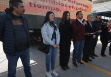 Entrega Cruz Pérez Cuéllar obras de mantenimiento en Colonia El Granjero