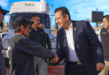 Entrega Bonilla 6 camiones recolectores de basura para atender 67 colonias de la Capital