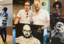 Artista chihuahuense pinta cuadros para Snoop Dogg, Natanael Cano y más
