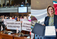 Causa protestas y ovaciones entrega de Informe de Maru en el Congreso