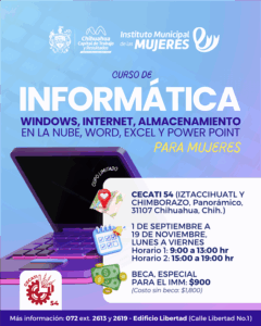 Invita IMM a cursos para mujeres en soldadura, corte y confección, carpintería e informática 2 27706 3 CAFE CIUDADANO