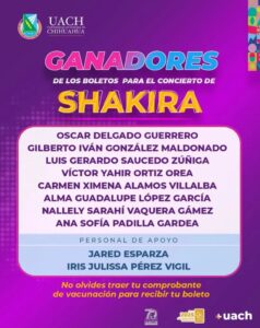 Anuncia UACH ganadores de los boletos del concierto de Shakira  1 Imagen de WhatsApp 2025 08 14 a las 15.25.24 22b309a7 CAFE CIUDADANO