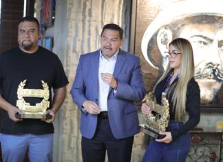 Visita Clarisa Armendáriz al Alcade de Ciudad Juárez