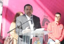 Entrega Cruz Pérez Cuéllar obras de rehabilitación de varias escuelas de Juárez