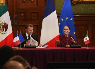 Sheinbaum y Macron acuerdan exhibición del Códice Azcatitlán en 2026