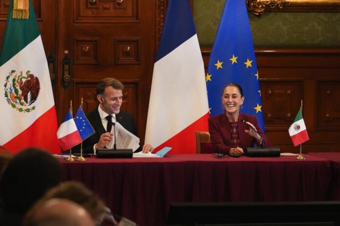 macron-francia-sheinbaum-mexico