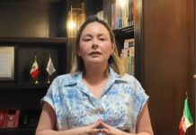 Gobernadora interina de Sinaloa anuncia que está embarazada