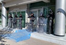 Blindan Congreso de Chihuahua previo a la votación del matrimonio igualitario Imagen: El Heraldo de Chihuahua