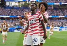 Estados Unidos golea a Paraguay 4-1 en su debut en el Mundial