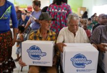 Distribuye SPyCI apoyos alimentarios en la colonia Ladrilleras Norte
