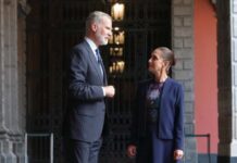 Acuerdan Sheinbaum y el Rey Felipe fortalecer la relación bilateral México-España