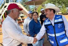 Entrega Jaime Torres 150 toneladas de semilla en Bachíniva y fertilizante en Sainápuchi
