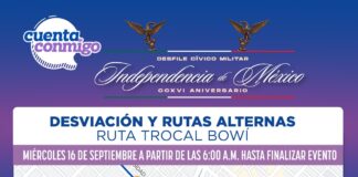 Desviarán ruta del Bowí por desfile del 16 de septiembre IMG 1016 CAFE CIUDADANO