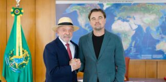 lula conversa con leonardo di caprio sobre derechos indigenas y medioambiente CAFE CIUDADANO