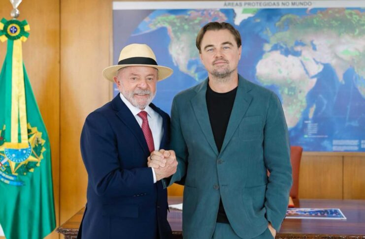 lula conversa con leonardo di caprio sobre derechos indigenas y medioambiente CAFE CIUDADANO