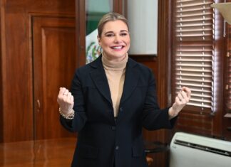Aclara Maru Campos que no asistió al informe de Sheinbaum por “prudencia”