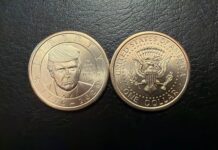 EE.UU. pone a la venta monedas conmemorativas con el rostro de Donald Trump