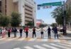 Normalistas cierran calles del Centro de Chihuahua tras más de 72 horas de plantón