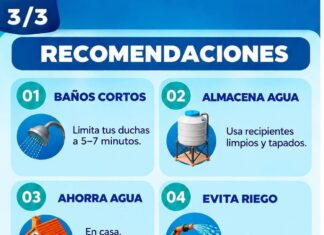 ¡Prepárate! Piden almacenar agua ante posibles cortes del suministro