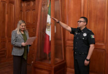 Maru Campos toma protesta a Luis Aguirre como nuevo titular de la SSPE