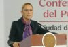 Sheinbaum pide esperar auditoría en INE antes de denunciar penalmente a Taddei