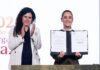 Sheinbaum firma decreto para proteger a menores de contenidos violentos y sexuales en redes sociales